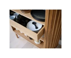 Nordic Home Alice Skåp Natural Oak 125cm