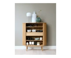Nordic Home Alice Skåp Natural Oak 125cm