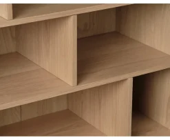 Nordic Home Andrea Bokhylla Natural Oak 140cm