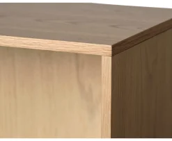 Nordic Home Andrea Bokhylla Natural Oak 140cm