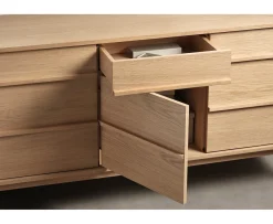 Nordic Home Andrea Sideboard Natural Oak 140cm