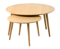 Nordic Home Artie Cirkular Satsbord Natural