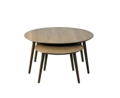 Nordic Home Artie Cirkular Satsbord Smoked