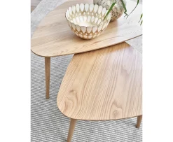 Nordic Home Artie Triangluar Satsbord Natural