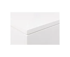Nordic Home Aurea Sängbord Vit 37cm