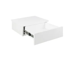 Nordic Home Aurea Sängbord Vit 37cm