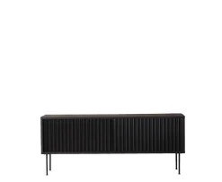 Nordic Home Aurora TV-Bänk Svart 132cm