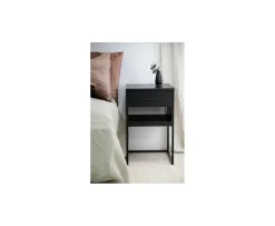 Nordic Home Axel Sängbord Svart