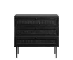 Nordic Home Elin Byrå Black 80cm