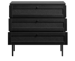 Nordic Home Elin Byrå Black 80cm