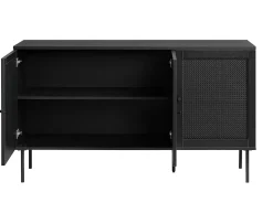 Nordic Home Elin Sideboard Black 140cm