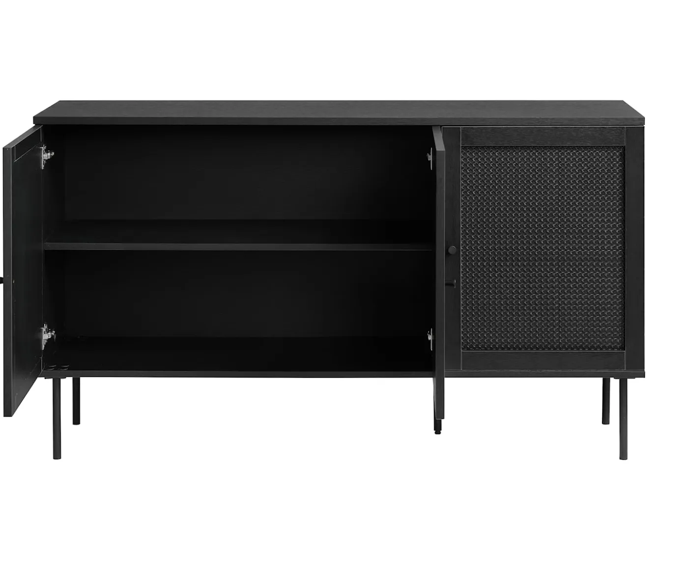 Nordic Home Elin Sideboard Black 140cm