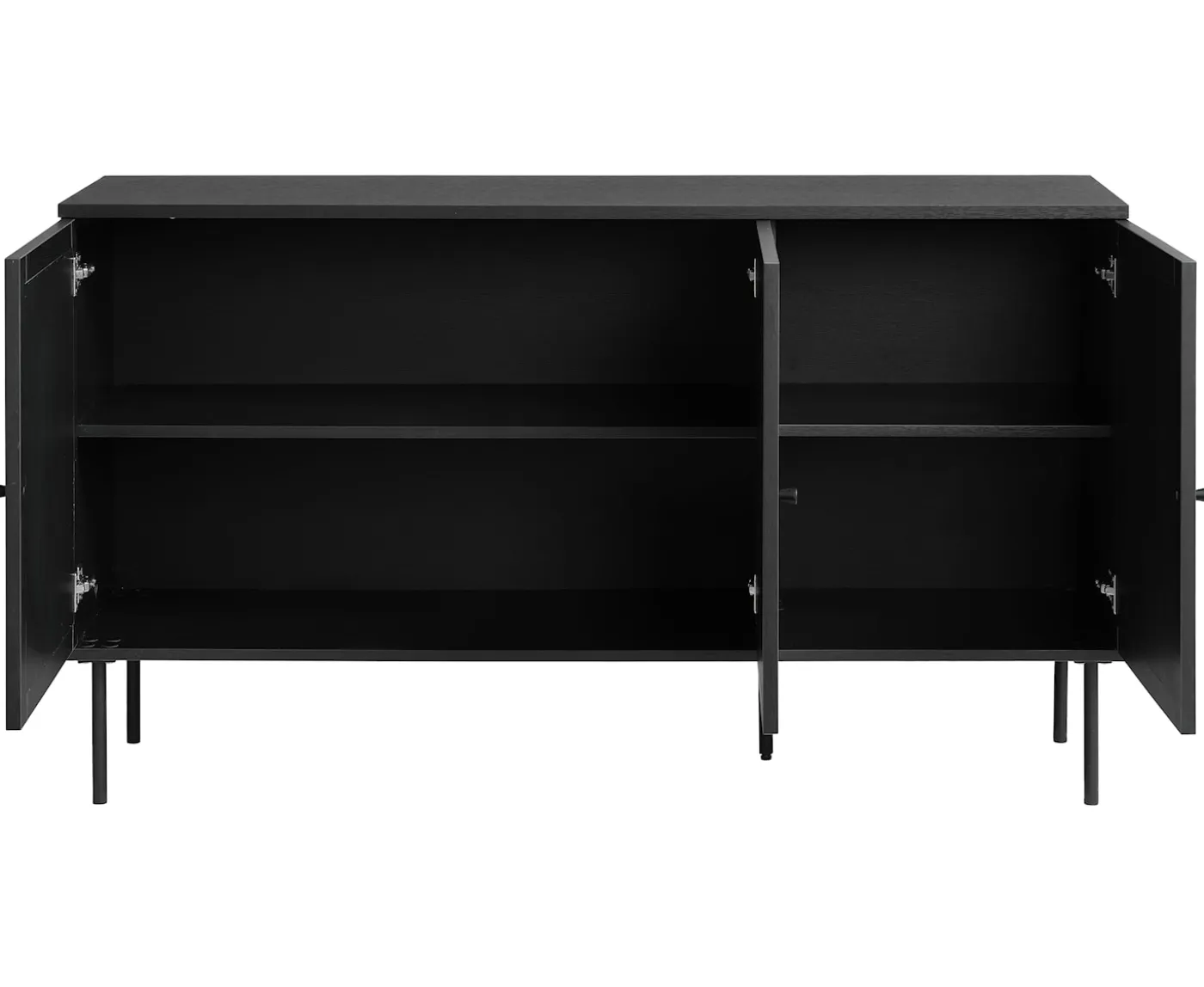 Nordic Home Elin Sideboard Black 140cm