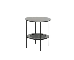Nordic Home Elin Sidobord Black Ø50
