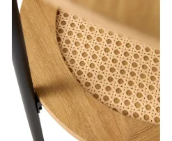 Nordic Home Elin Sidobord Oak Ø50