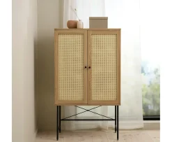 Nordic Home Elin Skåp Oak 135cm
