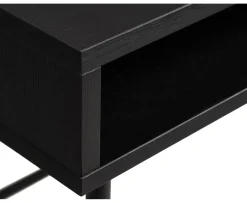 Nordic Home Elin Skrivbord Black 120cm