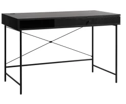 Nordic Home Elin Skrivbord Black 120cm