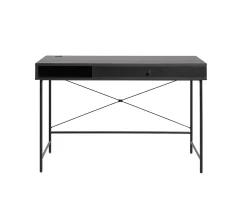 Nordic Home Elin Skrivbord Black 120cm