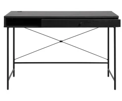 Nordic Home Elin Skrivbord Black 120cm