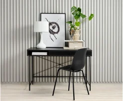 Nordic Home Elin Skrivbord Black 120cm