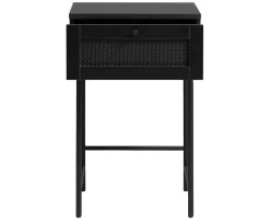 Nordic Home Elin Sängbord Black 70cm