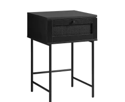 Nordic Home Elin Sängbord Black 70cm