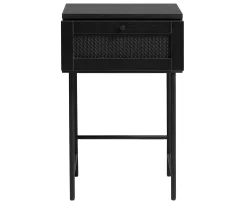Nordic Home Elin Sängbord Black 70cm
