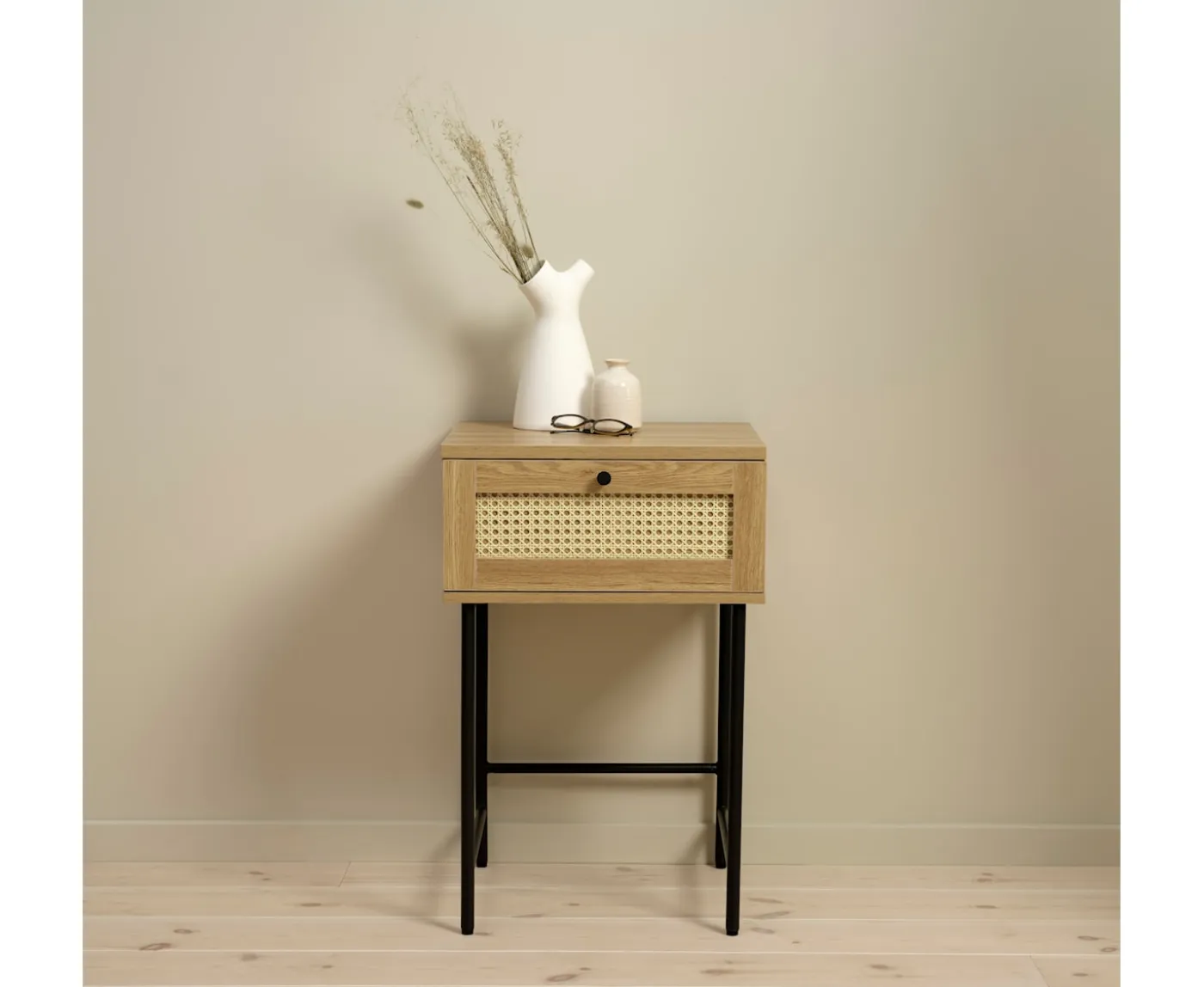 Nordic Home Elin Sängbord Oak 70cm