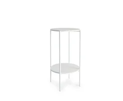 Nordic Home Elma Sidobord Vit Ø42
