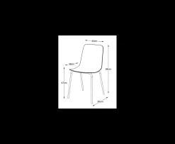 Nordic Home Eva Matstol Black