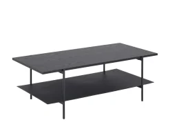 Nordic Home Evelyn Soffbord Svart 115x60cm