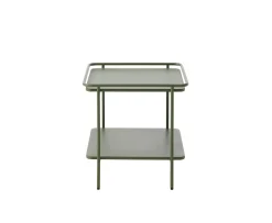 Nordic Home Filippa Sidobord Olive Green 45x45