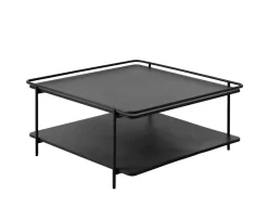 Nordic Home Filippa Soffbord Black 75x75