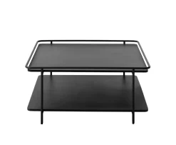 Nordic Home Filippa Soffbord Black 75x75
