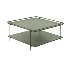 Nordic Home Filippa Soffbord Olive Green 75x75