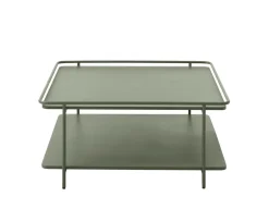 Nordic Home Filippa Soffbord Olive Green 75x75