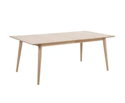 Nordic Home Haga Matbord Vitpigmenterad Ek 200cm