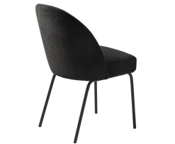 Nordic Home Hannah Matstol Chenille Black