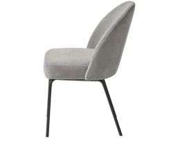 Nordic Home Hannah Matstol Chenille Grey