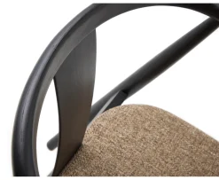 Nordic Home Henry Karmstol Black/Latte