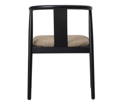 Nordic Home Henry Karmstol Black/Latte