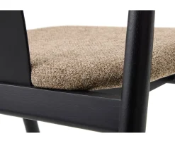 Nordic Home Henry Karmstol Black/Latte