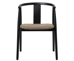 Nordic Home Henry Karmstol Black/Latte