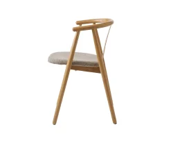 Nordic Home Henry Karmstol Natural/Latte
