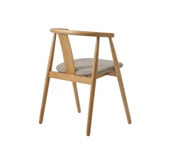 Nordic Home Henry Karmstol Natural/Latte