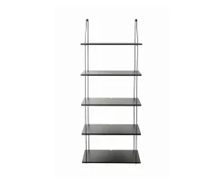 Nordic Home Hudson Vägghylla Svart 98cm