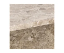 Nordic Home Ilex Soffbord Beige Marmor 90cm