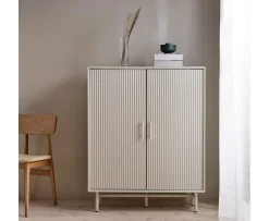 Nordic Home Julian Skåp Greige 125cm