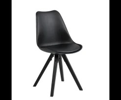 Nordic Home Lomma Matstol PU Svart